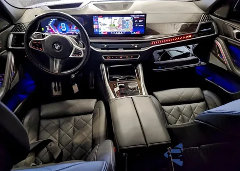 2024 BMW X6 xDrive40I z USA, uszkodzony, nr VIN 5UX33EX04R9V84014